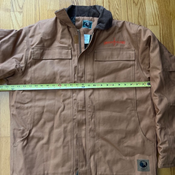 Berne Apparel Long Sleeve Heritage Duck Chore Coat Mens Size L Brown - Picture 8 of 9